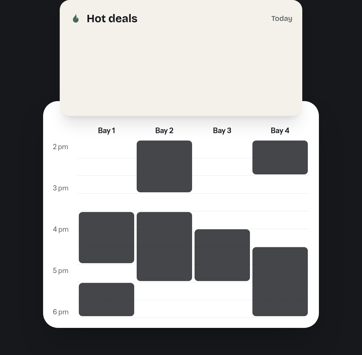 Quiet times light up as hot deals and appear in the Hot deals list